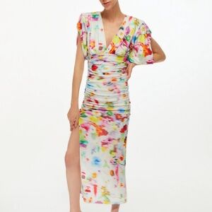 Nocturne Floral Midi Dress. Size M/L
